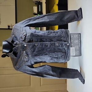 Garage Black Denim Jean Jacket Size XS/TP